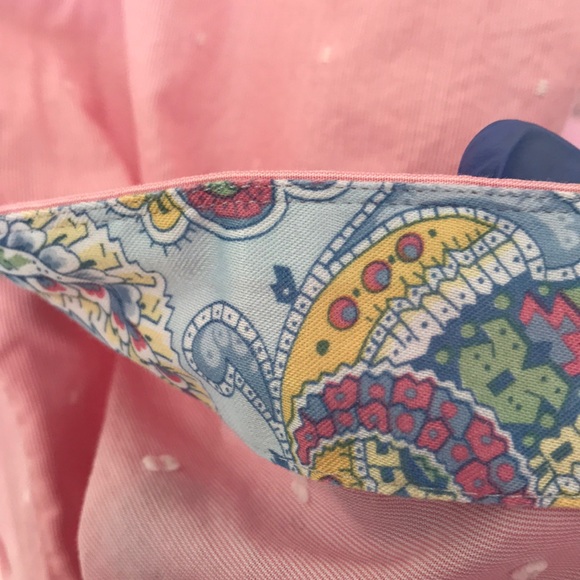 STONE ROSE tiny polka dot button up shirt-size 3/M - Picture 6 of 7